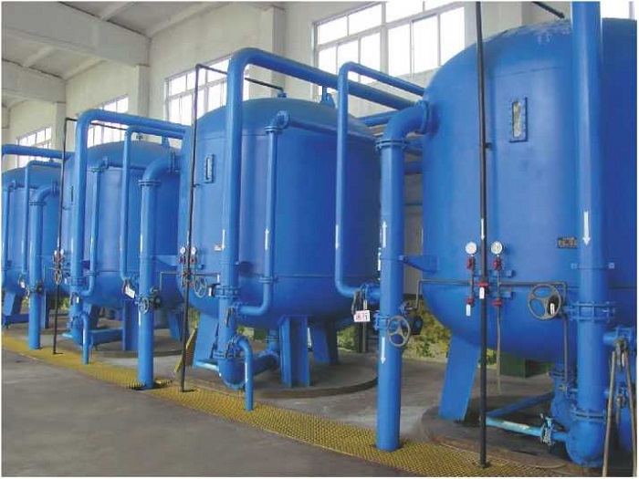 The quartz sand filter