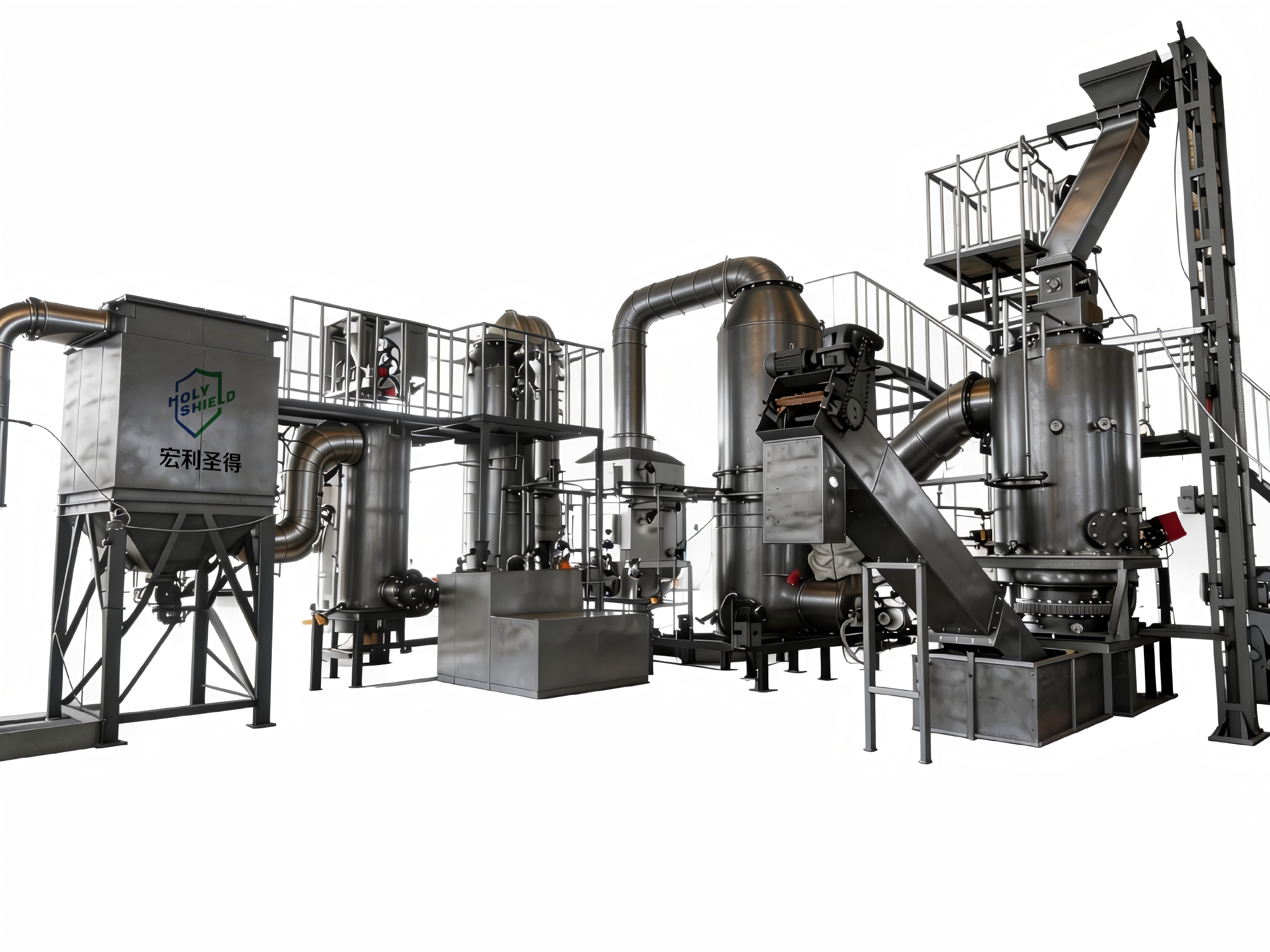 Vertical Medical Waste Incinerator